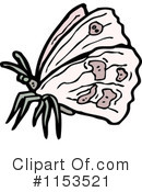 Moth Clipart #1153521 by lineartestpilot