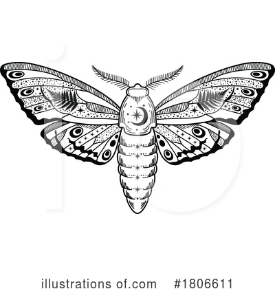 Wings Clipart #1806611 by Vector Tradition SM