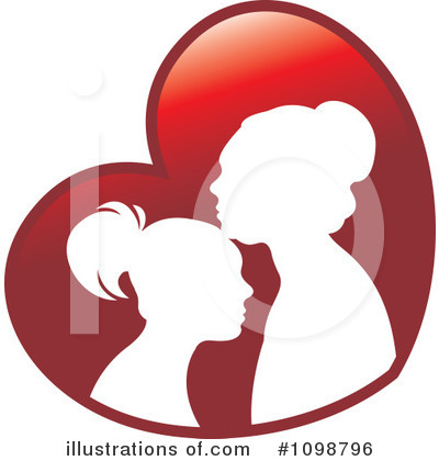 Royalty-Free (RF) Mother Clipart Illustration by Lal Perera - Stock Sample #1098796