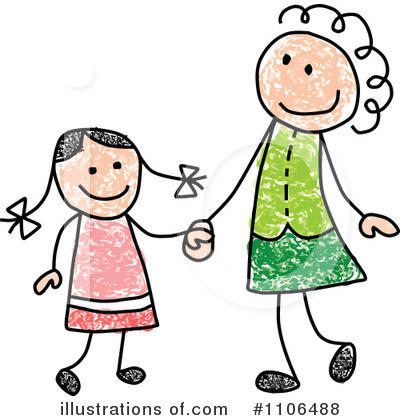Family Clipart #1106488 by C Charley-Franzwa