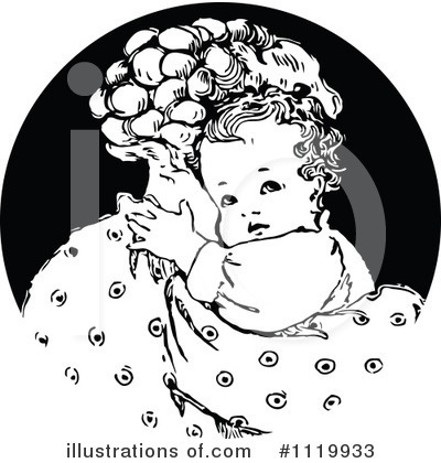 Royalty-Free (RF) Mother Clipart Illustration by Prawny Vintage - Stock Sample #1119933