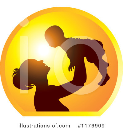 Royalty-Free (RF) Mother Clipart Illustration by Lal Perera - Stock Sample #1176909