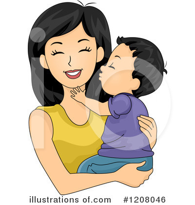Royalty-Free (RF) Mother Clipart Illustration by BNP Design Studio - Stock Sample #1208046