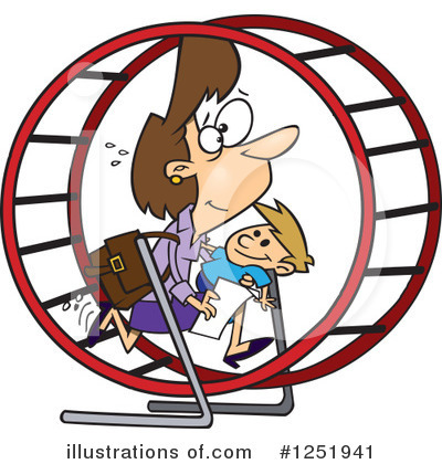 Family Clipart #1251941 by toonaday
