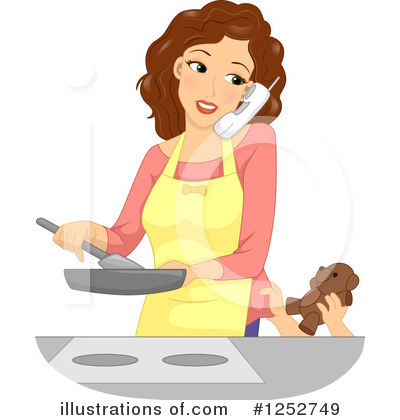 Royalty-Free (RF) Mother Clipart Illustration by BNP Design Studio - Stock Sample #1252749