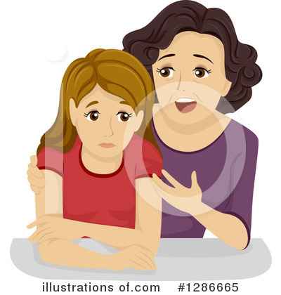 Royalty-Free (RF) Mother Clipart Illustration by BNP Design Studio - Stock Sample #1286665