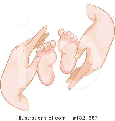 Feet Clipart #1321687 by BNP Design Studio