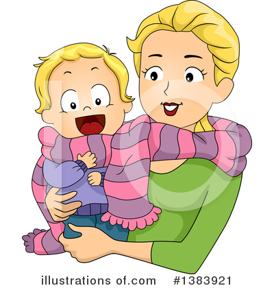 Royalty-Free (RF) Mother Clipart Illustration by BNP Design Studio - Stock Sample #1383921