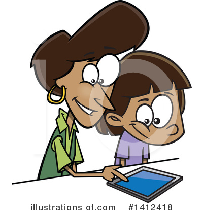 Computers Clipart #1412418 by toonaday