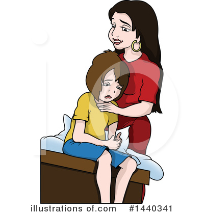 Royalty-Free (RF) Mother Clipart Illustration by dero - Stock Sample #1440341