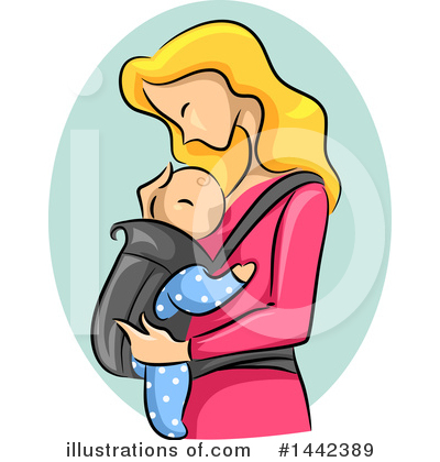 Royalty-Free (RF) Mother Clipart Illustration by BNP Design Studio - Stock Sample #1442389