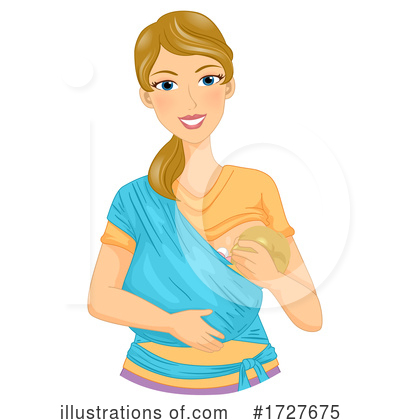 Breastfeeding Clipart #1727675 by BNP Design Studio