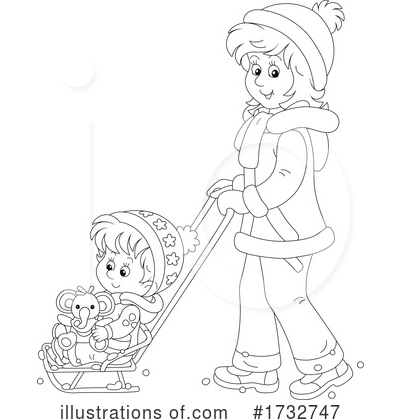 Royalty-Free (RF) Mother Clipart Illustration by Alex Bannykh - Stock Sample #1732747