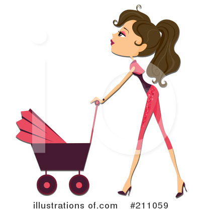 Royalty-Free (RF) Mother Clipart Illustration by BNP Design Studio - Stock Sample #211059