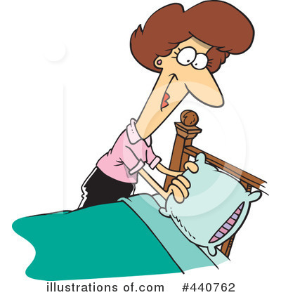 Bed Clipart #440762 by toonaday