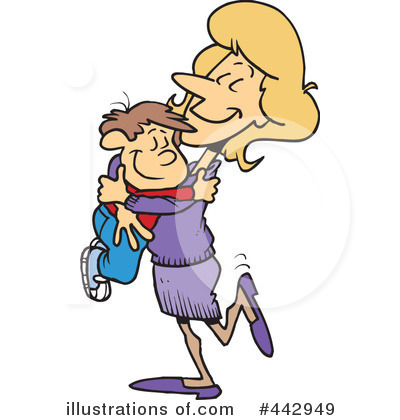 Royalty-Free (RF) Mother Clipart Illustration by toonaday - Stock Sample #442949