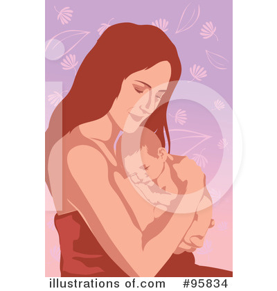 Royalty-Free (RF) Mother Clipart Illustration by mayawizard101 - Stock Sample #95834