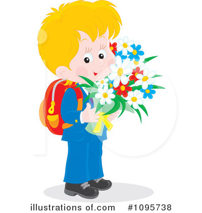 Royalty-Free (RF) Mothers Day Clipart Illustration by Alex Bannykh - Stock Sample #1095738