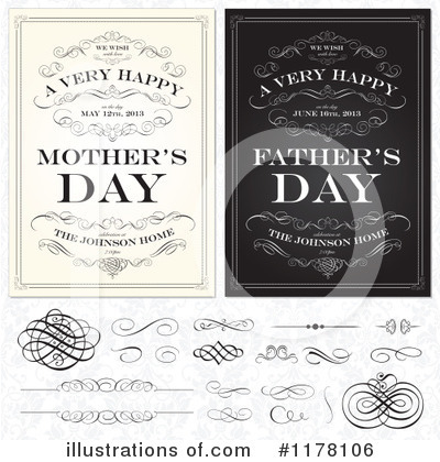Royalty-Free (RF) Mothers Day Clipart Illustration by BestVector - Stock Sample #1178106