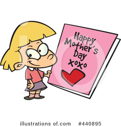 Royalty-Free (RF) Mothers Day Clipart Illustration by toonaday - Stock Sample #440895