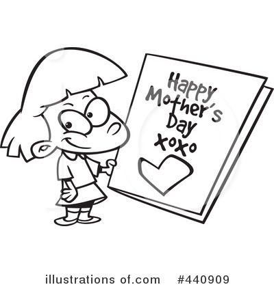 Royalty-Free (RF) Mothers Day Clipart Illustration by toonaday - Stock Sample #440909