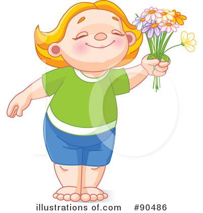 Royalty-Free (RF) Mothers Day Clipart Illustration by Pushkin - Stock Sample #90486