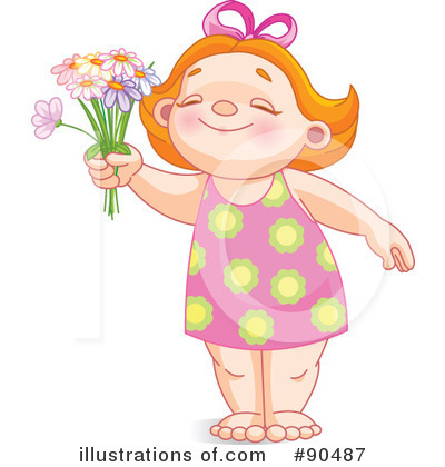 Royalty-Free (RF) Mothers Day Clipart Illustration by Pushkin - Stock Sample #90487