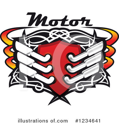 Muffler Clipart #1234641 by Vector Tradition SM