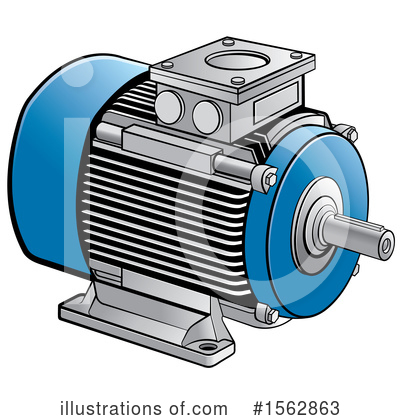 Royalty-Free (RF) Motor Clipart Illustration by Lal Perera - Stock Sample #1562863