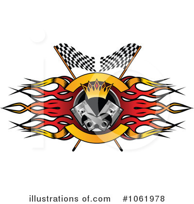Royalty-Free (RF) Motor Sports Clipart Illustration by Vector Tradition SM - Stock Sample #1061978