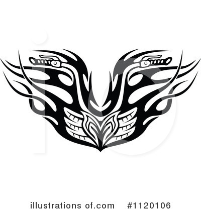 Royalty-Free (RF) Motorcycle Clipart Illustration by Vector Tradition SM - Stock Sample #1120106