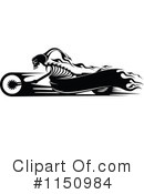 Motorcycle Clipart #1150984 by Vector Tradition SM