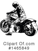 Motorcycle Clipart #1465849 by dero