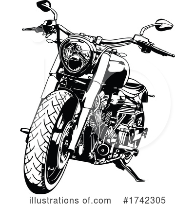 Royalty-Free (RF) Motorcycle Clipart Illustration by dero - Stock Sample #1742305