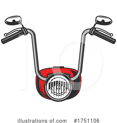 Royalty-Free (RF) Motorcycle Clipart Illustration by Vector Tradition SM - Stock Sample #1751106