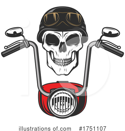 Royalty-Free (RF) Motorcycle Clipart Illustration by Vector Tradition SM - Stock Sample #1751107
