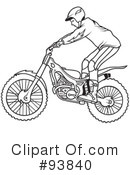 Motorcycle Clipart #93840 by dero