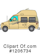 Motorhome Clipart #1206734 by djart