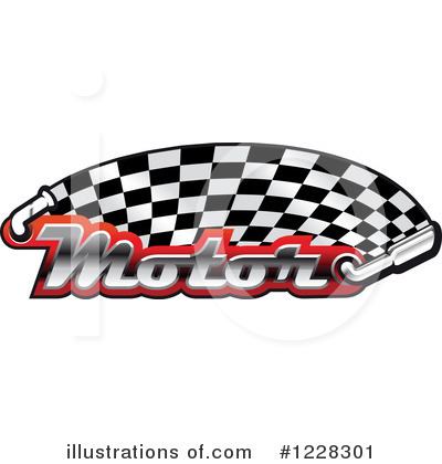 Royalty-Free (RF) Motorsports Clipart Illustration by Vector Tradition SM - Stock Sample #1228301