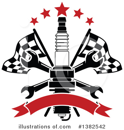Spark Plugs Clipart #1382542 by Vector Tradition SM