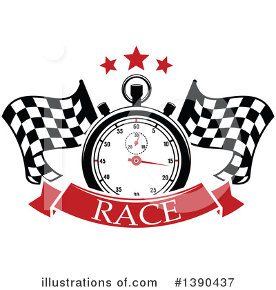 Stopwatch Clipart #1390437 by Vector Tradition SM