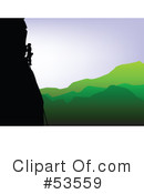 Mountain Climbers Clipart #53559 by David Barnard