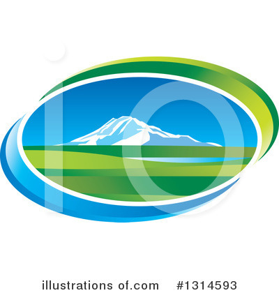 Royalty-Free (RF) Mountain Clipart Illustration by Lal Perera - Stock Sample #1314593