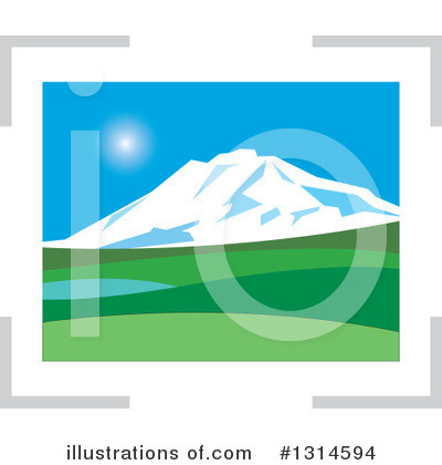 Mountain Clipart #1314594 by Lal Perera