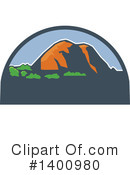 Mountain Clipart #1400980 by patrimonio