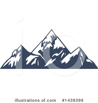 Royalty-Free (RF) Mountain Clipart Illustration by Vector Tradition SM - Stock Sample #1439399
