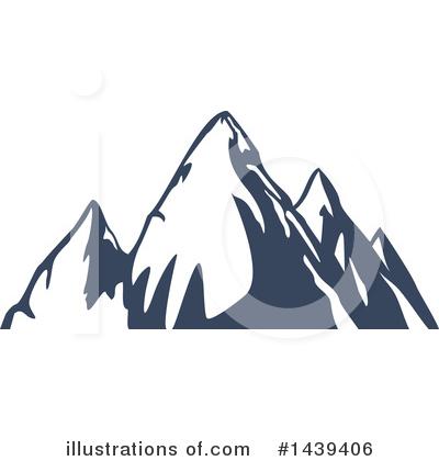 Royalty-Free (RF) Mountain Clipart Illustration by Vector Tradition SM - Stock Sample #1439406