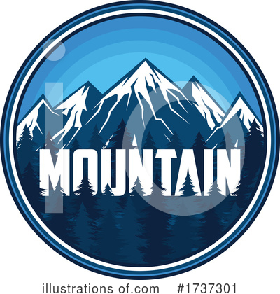 Royalty-Free (RF) Mountain Clipart Illustration by Vector Tradition SM - Stock Sample #1737301