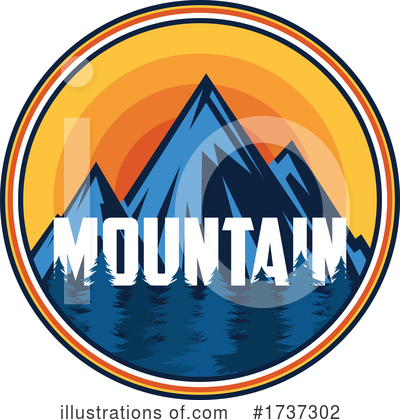 Royalty-Free (RF) Mountain Clipart Illustration by Vector Tradition SM - Stock Sample #1737302