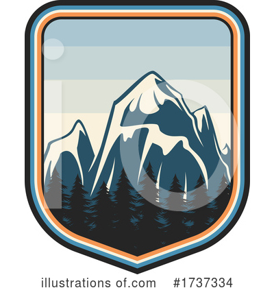 Royalty-Free (RF) Mountain Clipart Illustration by Vector Tradition SM - Stock Sample #1737334
